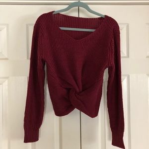Knit sweater